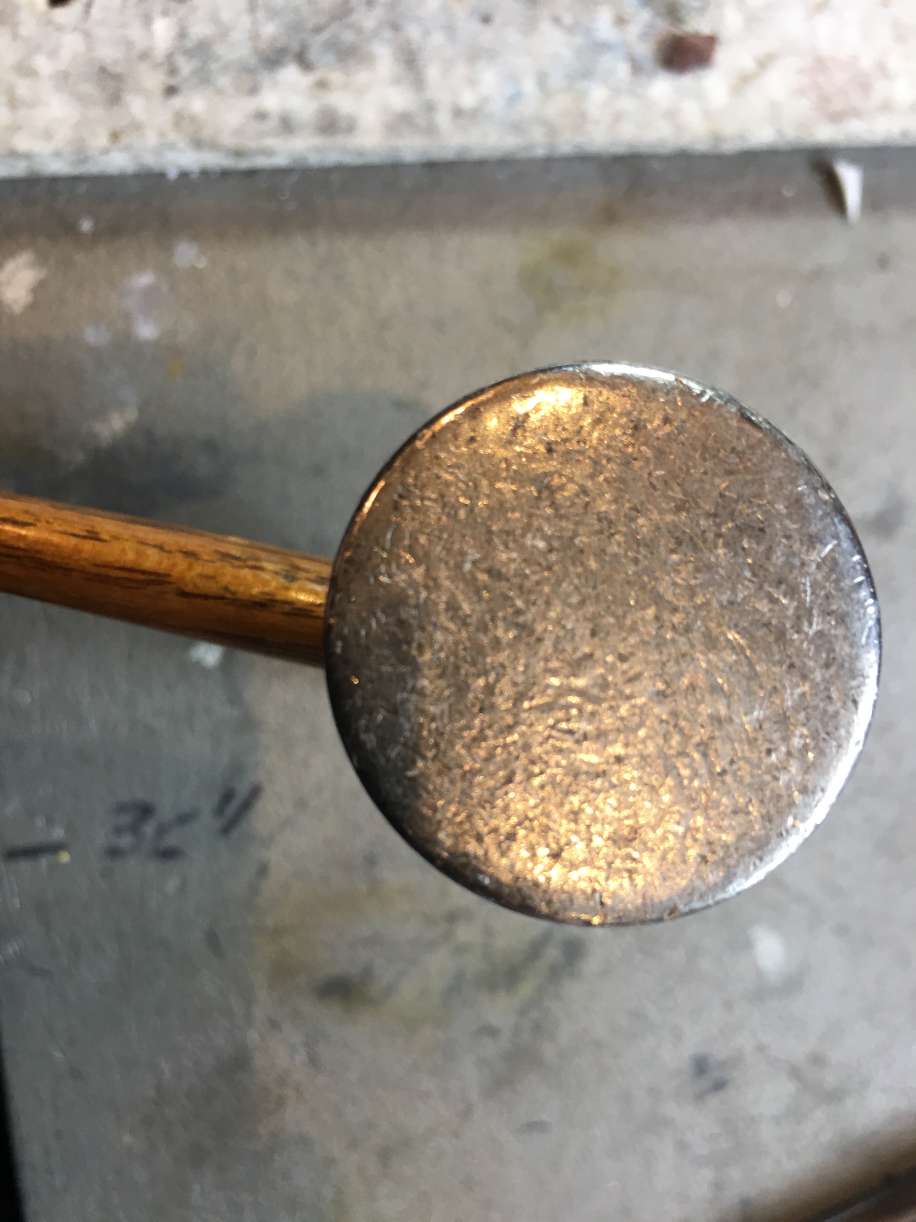 Stainless Steel Chasing Hammer - Findings Outlet